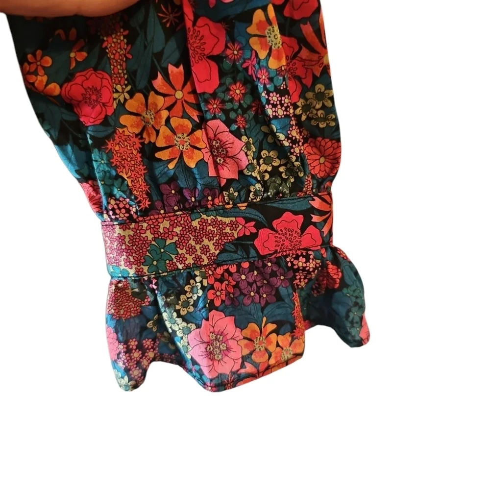 J. Crew Classic-fit boy shirt with ruffle collar in Liberty Fabric Ciara print 4